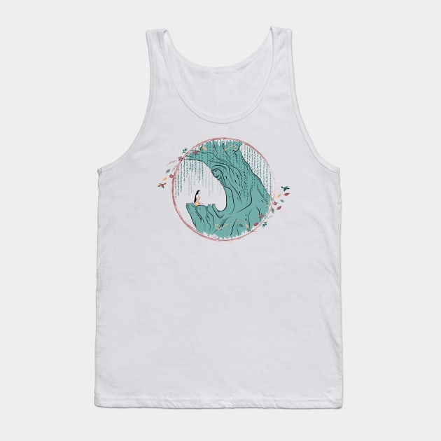 Grandmother Willow Tank Top by Riverart